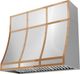 Zephyr Designer Collection 48" x 12" Polished Copper Duct Cover Banding Kit-2