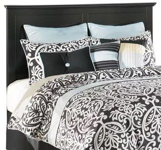 Signature Design by Ashley® Maribel 6-Piece Black Queen/Full Bedroom Set-1