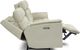 Flexsteel® Mason Cashmere Power Reclining Loveseat with Power Headrests-4