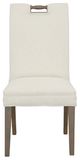 Fairfield® Customizable Entree Dining Pull Tall Back Dining Chair with Mica Legs-1