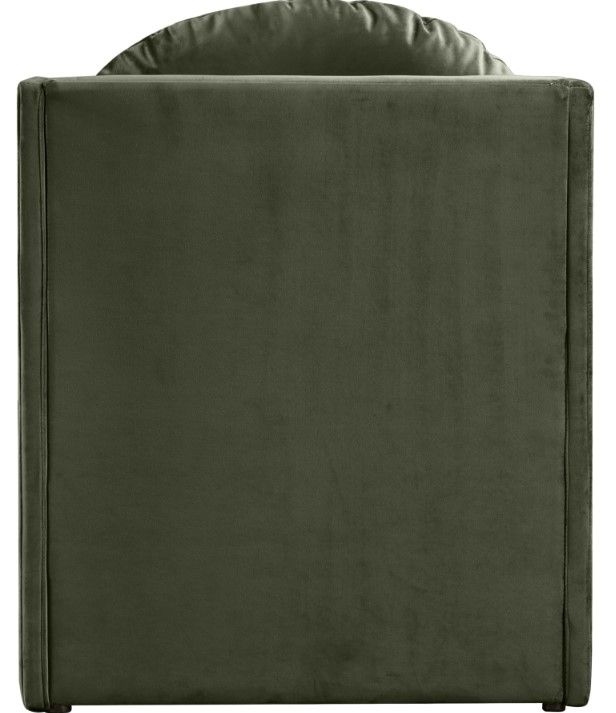 Meridian Furniture Sigma Green Velvet Upholstered Accent Chair-4