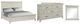 Bernards Spruce Creek 3-Piece White Queen Panel Bed Set-0