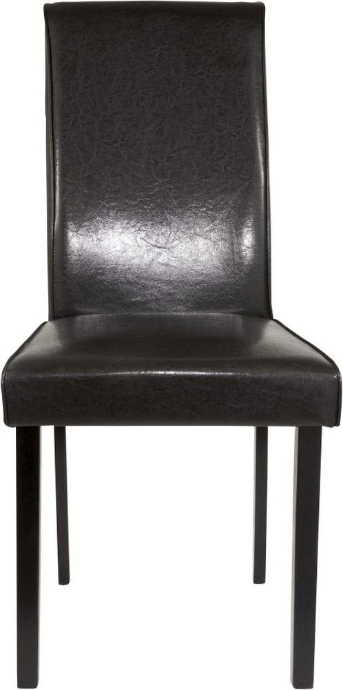 Signature Design by Ashley® Kimonte Dark Brown Upholstered Dining Side Chair-1