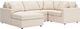 Signature Design by Ashley® Modmax 4-Piece Oyster Left-Arm Facing Sectional-0