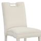 Fairfield® Customizable Entree Dining Pull Short Back Armless Stack Chair with Linen Legs-1