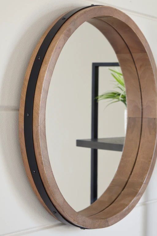 Signature Design by Ashley® Jamesburg Brown Accent Mirror-4