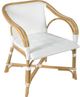 Butler Specialty Company Portofino Brown/Smooth White Arm Chair-0