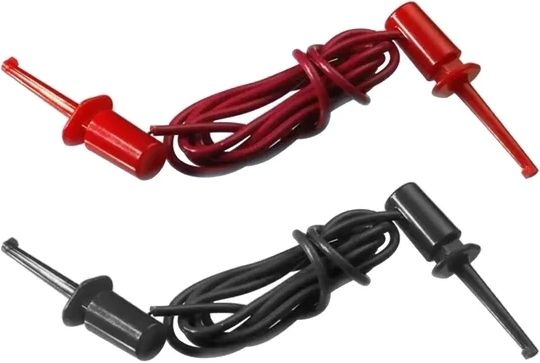 RadioShack 20" Mini-Hook Test Clips Precision Test Leads-0
