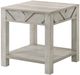 Crown Mark Valor 3-Piece White Occasional Table Set-5