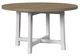 Flexsteel® Melody Gray/White Round Dining Table-0