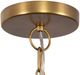 Uttermost® Biswas Antique Brass Light Pendant-4