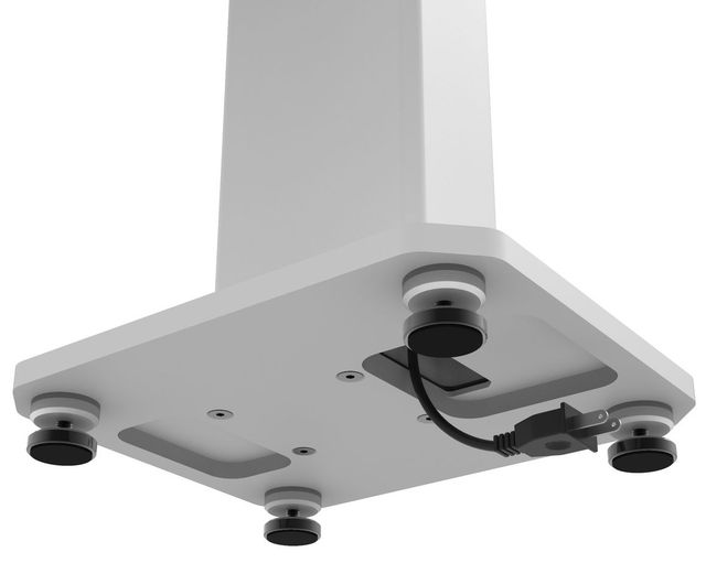 Kanto 30" Fillable White Speaker Stand Set-3