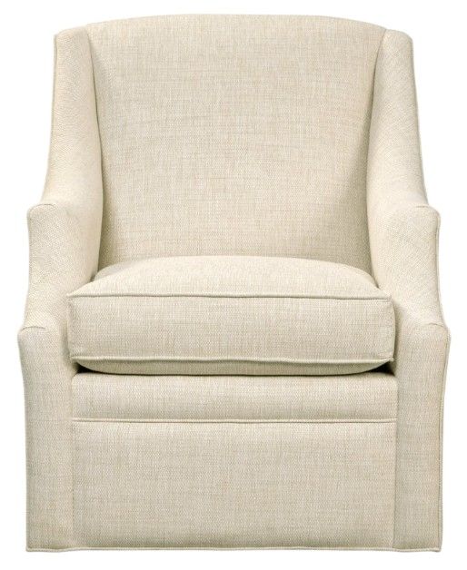 Craftmaster® Customizable Craftmaster Essentials Tight-Back Swivel Chair-4