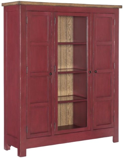 Legacy Classic Vintage Market Barnwood Oak/Spiced Apple Pie Safe-0