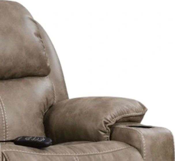 HomeStretch Starship Mushroom Home Theater Power Recliner-2
