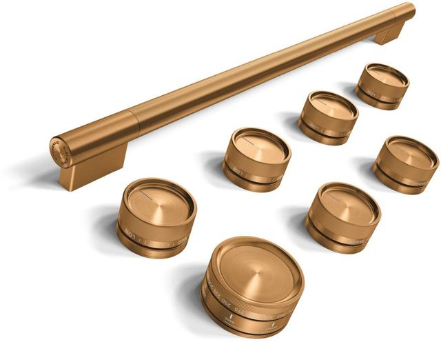 KitchenAid® 36" Bronze Commercial-Style Gas Range Handle and Knob Kit-0