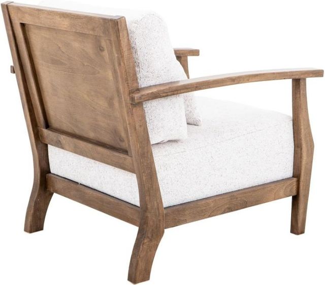 International Furniture Direct Forest Beige/Brown Accent Chair-3