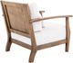 International Furniture Direct Forest Beige/Brown Accent Chair-3
