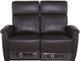 GoBerce® Brown Reclining Loveseat-0