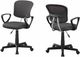 Monarch Specialties Inc. Grey Mesh Juvenile Multi Position Office Chair-2