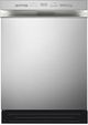 Midea® 24" Fingerprint Resistant Stainless Steel Front Control Built In Dishwasher -0