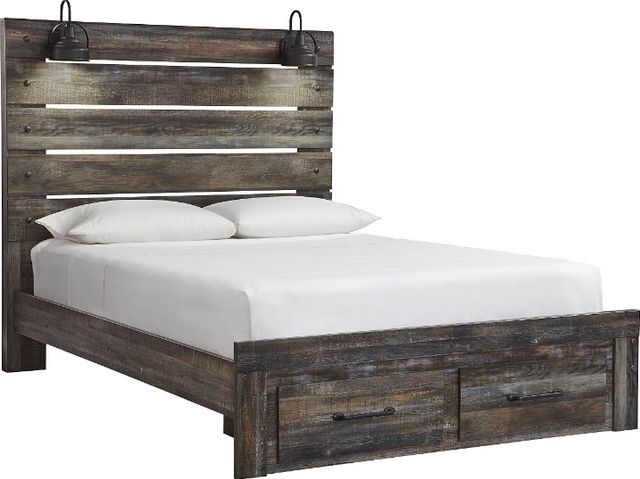 Signature Design by Ashley® Drystan 4-Piece Multi Queen Panel Storage Bed Set-1