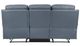 Homelegance® Hancock Blue Leather Double Manual Reclining Sofa-3