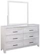 New Classic® Home Furnishings Biscayne 4-Piece Driftwood California King Panel Bedroom Set-3