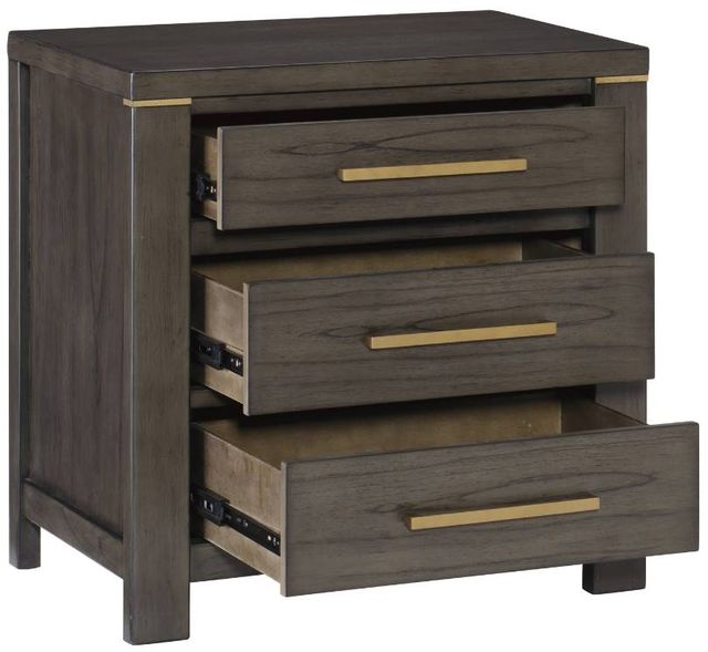 Mazin Furniture Scarlett Brownish Gray Nightstand-3