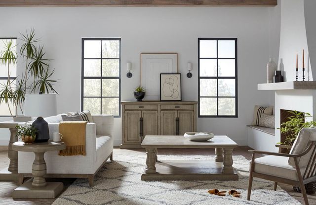 aspenhome® Hermosa Ancient Stone Cocktail Table-3