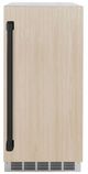 ZLINE Autograph Edition 15" Panel Ready Touchstone Gourmet Ice Maker with Matte Black Handle-2