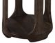 International Furniture Direct Balam Stained Dark Sofa Table-4