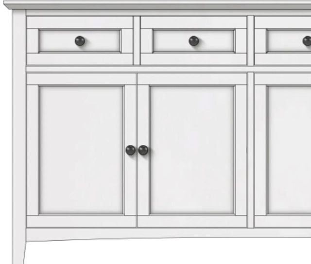 Modus Furniture Grace Snowfall Sideboard-1