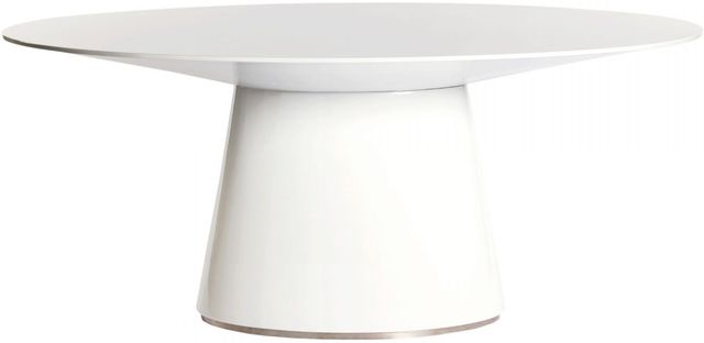 Moe's Home Collection Otago White Oval Dining Table-3