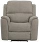 Flexsteel® Henry Fog Gray Power Recliner with Power Headrest and Lumbar-2
