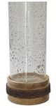 A & B Home Brown/Clear Vase-2