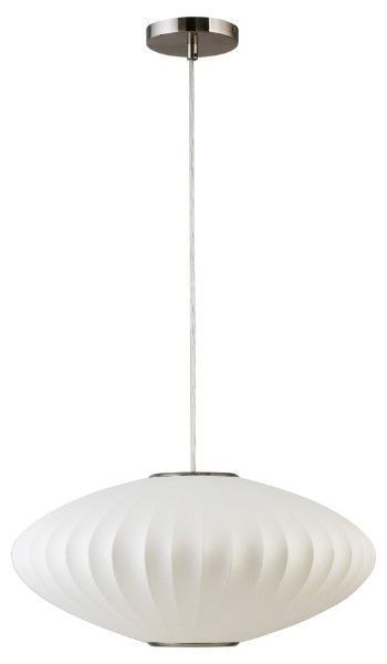 Moe's Home Collection Lys White Pendant Light-0