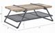 ACME Furniture Brantley Oak Top Coffee Table with Sandy Gray Base-3