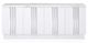 VIG Furniture Modrest Kingsley Stainless Steel/White Buffet-1