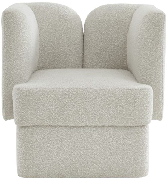 Meridian Furniture Marcel Cream Chair-1