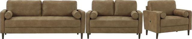 Signature Design by Ashley® Darlow 3-Piece Caramel Living Room Set-0