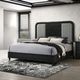 New Classic® Home Furnishings Skyline Onyx Black Eastern King Panel Bed-1