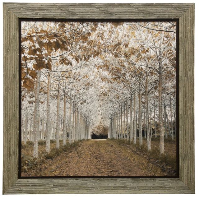 StyleCraft White Gold Framed Print-0