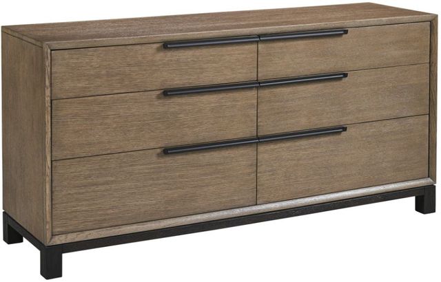 Lexington Home Zanzibar Algiers Medium Taupe Senegal Double Dresser-0