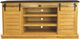 American Heartland Manufacturing Rustic Two-Tone Provincial Shutter TV Stand-1