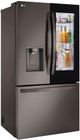 LG 27 Cu. Ft. Black Stainless Steel Smart InstaView® Counter Depth French Door Refrigerator -2