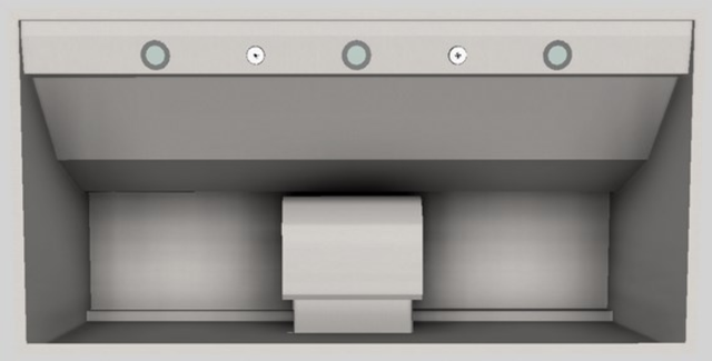 Vent-A-Hood® 48" Stainless Steel Wall Mounted Range Hood-3