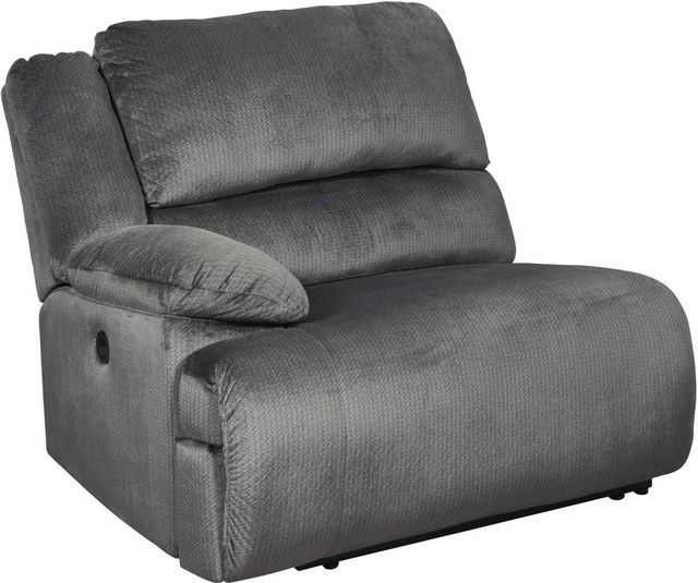 Signature Design by Ashley® Clonmel 6-Piece Charcoal Power Reclining Sectional with Armless Chairs-3