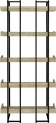 Elements International Preston Oak Bookshelf-2