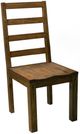 A-America® Anacortes Salvaged Mahogany Shasta Side Chair-0